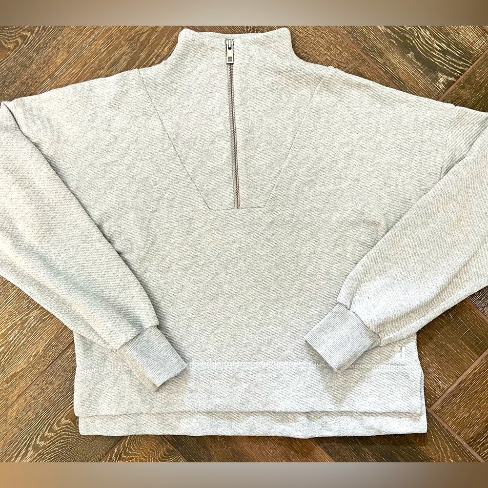 Sweaty Betty half zip sweater